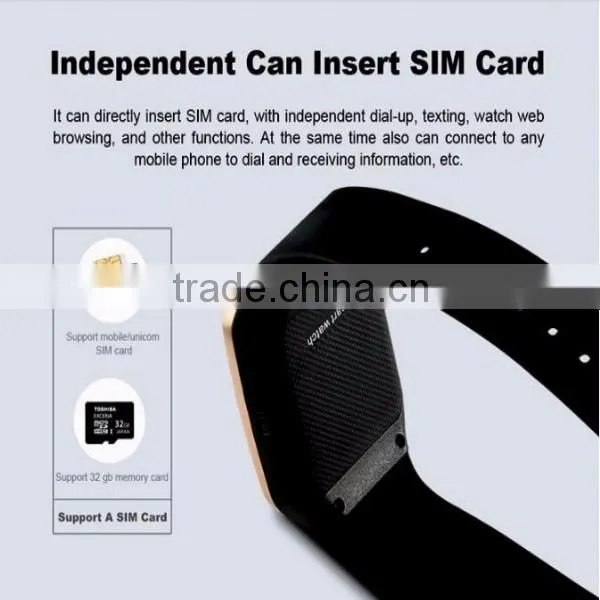 New item Curved screen bend screen SIM card slot camera NFC Q18 smart watch