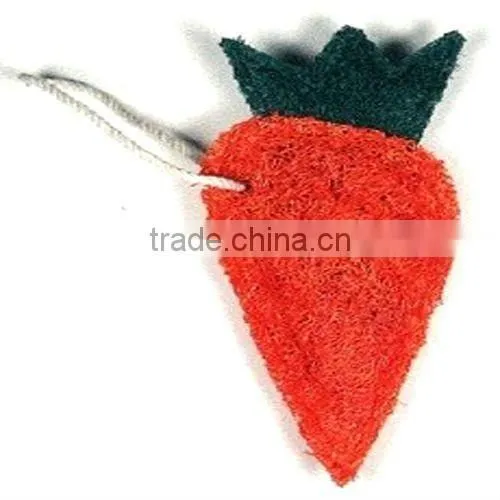 color loofah scrubber