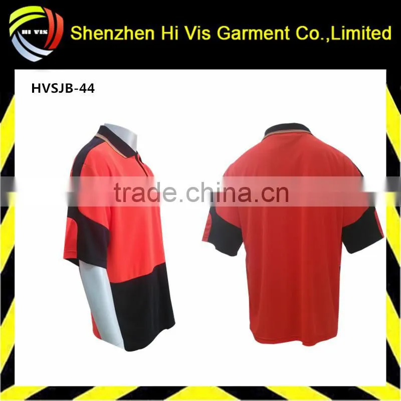 2014 High quality custom men blue polo shirt/Newest fashion men's red polo shirts