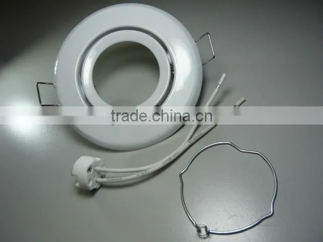 DOWNLIGHT GIMBAL FITTING HOLDER HALOGEN LED LIGHT BLOBE GU10 MR16 QUALITY