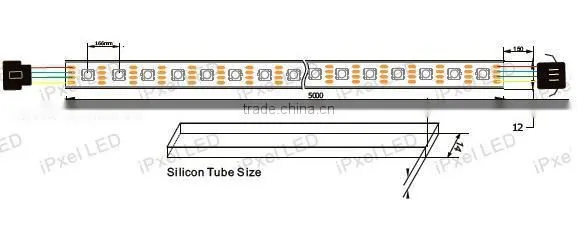 ws2812b chip led strip light flexible led strip lights 60leds/m