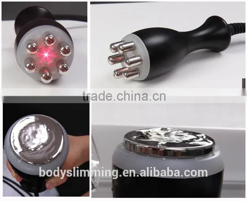 12pads Lipo Laser Diode Multipolar Rf Vacuum Roller Rf Ultrasonic Cavitation Spa