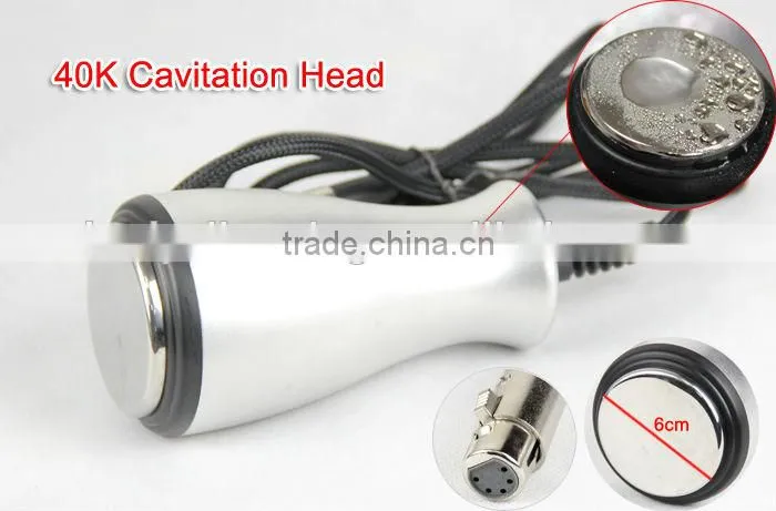 Mini portable utrasound cavitation slimming machine with radio frequency device aesthetics