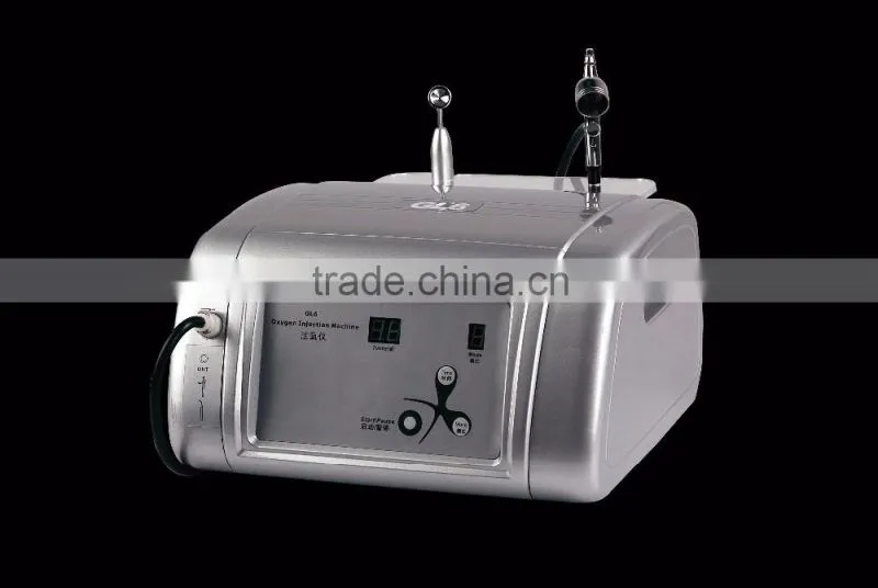 Salon equipment portable 2 in 1 water oxygen and injection skin rejuvenation facial machine