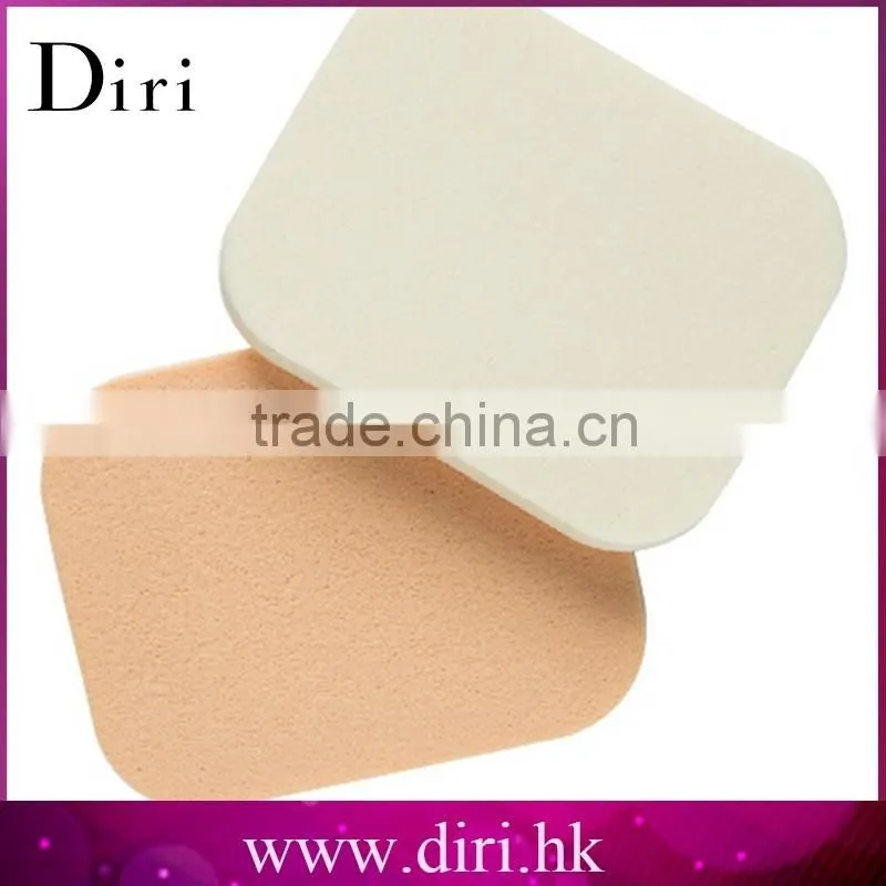 Wholesale makeup puff wet or dry use square makeup puff