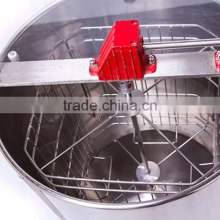 New style adjustable 4 frames manual honey extractor