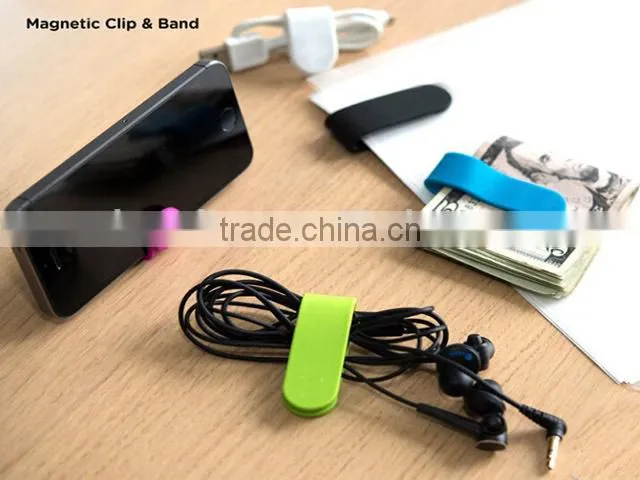 Colorful Silicone Magnetic Multi-fonction clips