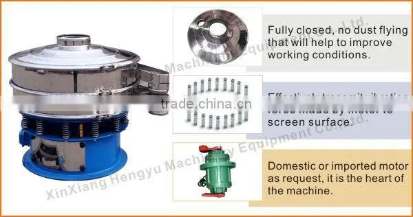 Industry rotary fine powder ultrasonic sieve shaker