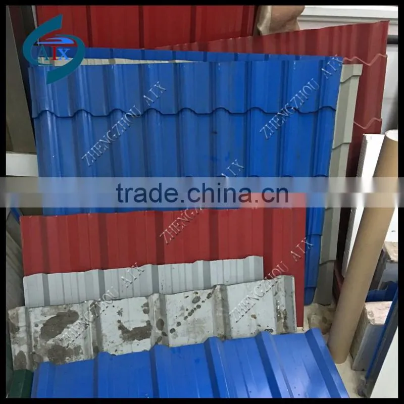colored steel sheet roll forming machine