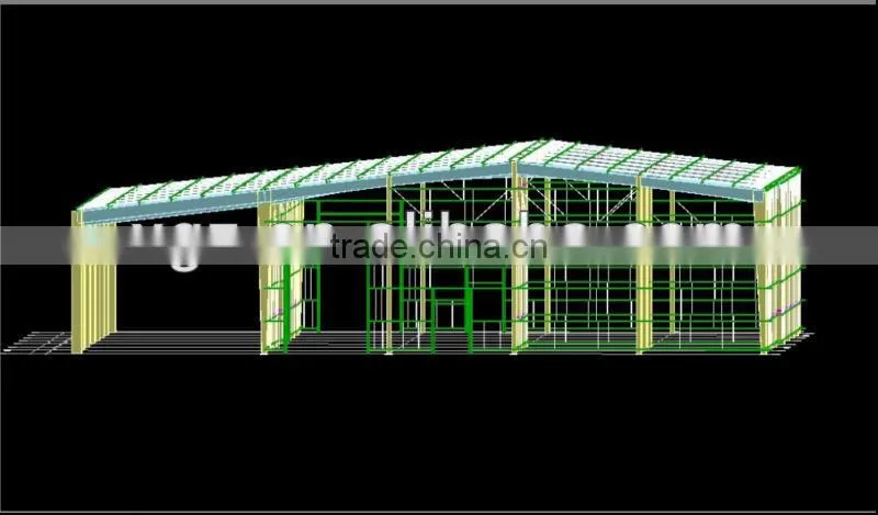 steel frame building construction projects