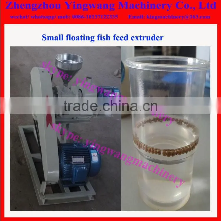 Floating fish feed puffed machine /fish food puffing machine