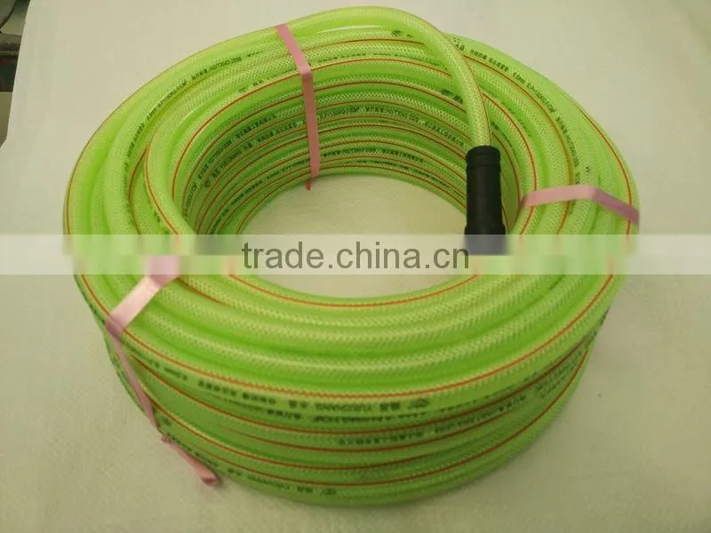 China manufacture Flexible Braid Reinforced PVC Hose Pipe