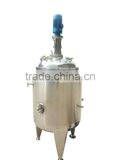Stainless steel food grade 100l mixing tank with mixer