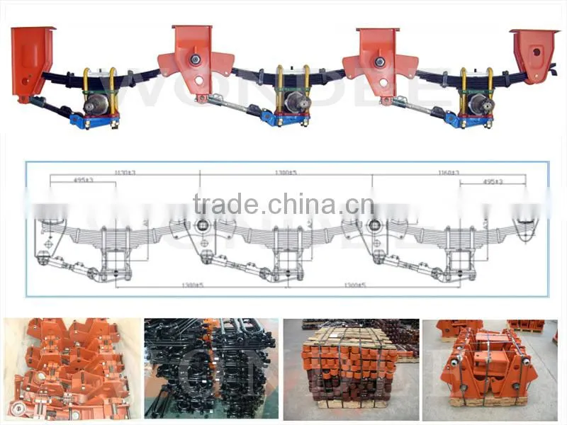 American Type 3 Axle Trailer Mechanical Suspension Part