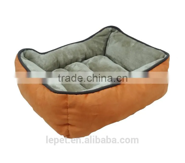 wholesale dog supplies new products soft cozy luxury rectangle dog sofa