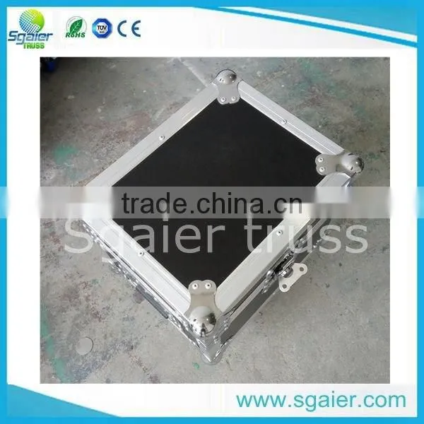 Aluminum used flight case with wheel high quality
