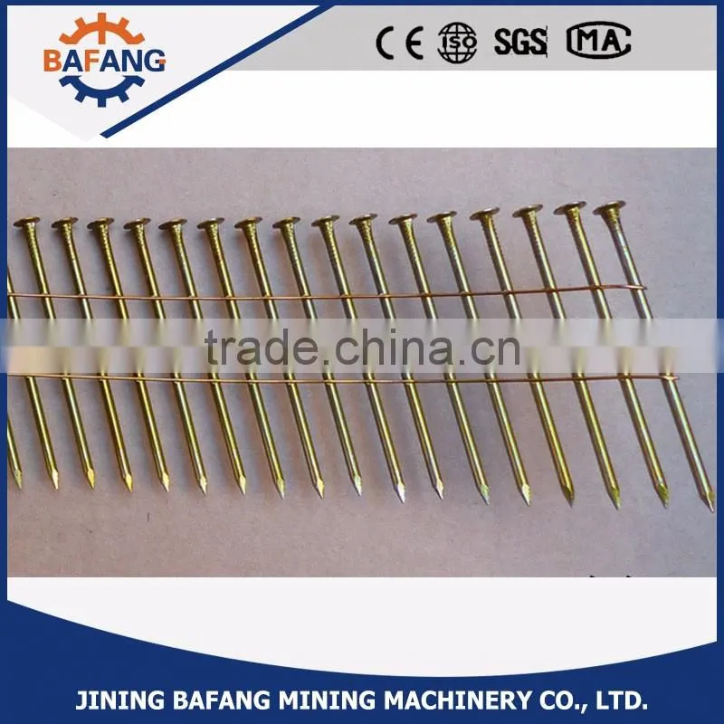 Top grade low price smooth shank wire pallet coil nail
