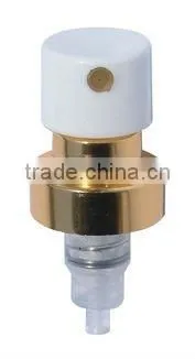 0.05-0.08cc/T Aluminium Non Spill crimp pump mist sprayer