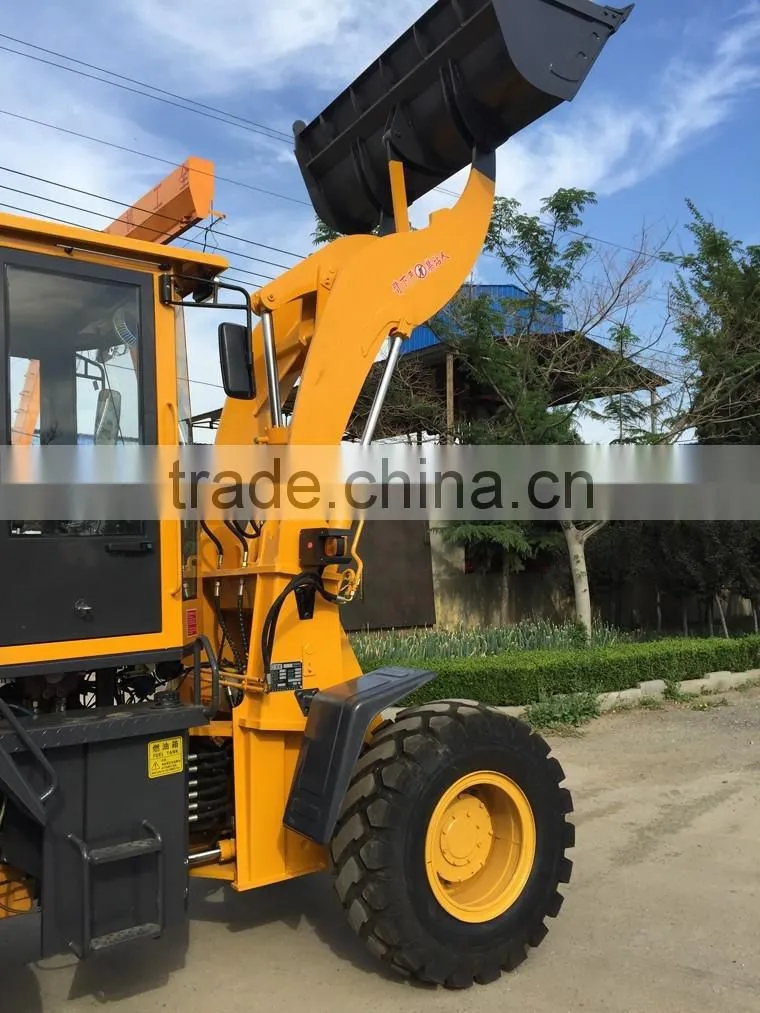 Backhoe Wheel Rock Loader with 2500kg