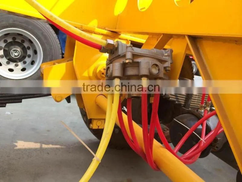 SINOTRUK Side lift new dumping semi trailer / semi trailer for sale / semi-trailer dump truck