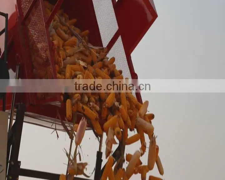 maize small combine harvester
