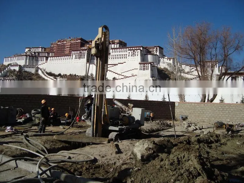 Rotating-Jet Strengthening Foundation Pile Geological Drilling Rig For Sale