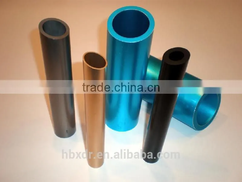 low price ! China manufacturer high quality anodized colorful aluminium tube