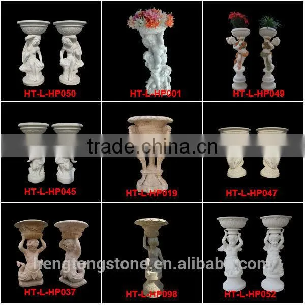 Decorative Garden Stone Flower Pot
