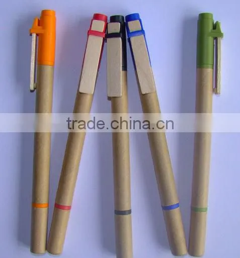 Eco Friendly Recycled Stylus Cardboard Ballpoint Pen