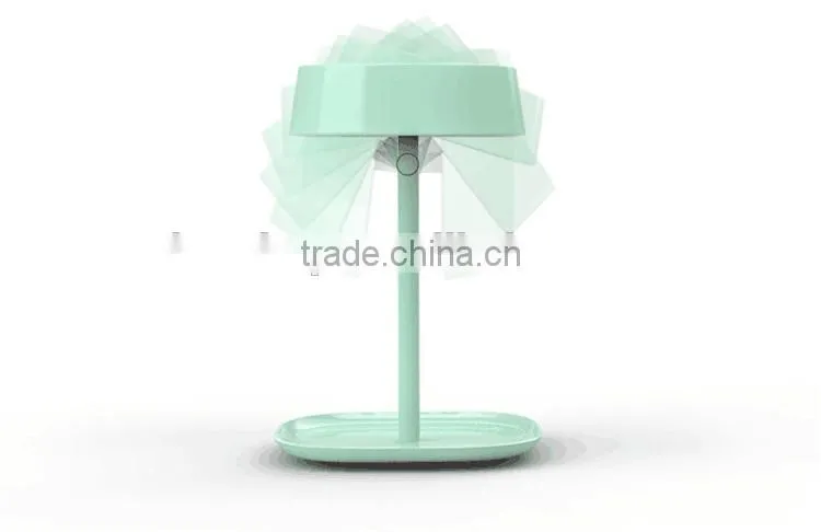 Makeup Mirror Lamp Multifunction Mirror With Table Lamp Small Thing Organizer LED Makeup Mirror Lamp For Sale