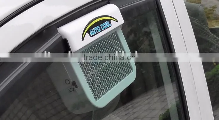 New Arrival Solar Car Exhaust Fan For Car Auto Evaporative Air Cooler Cooling Air Vent Cooler New