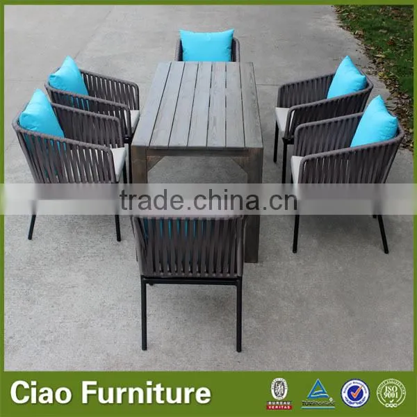 Pine wood furniture solid wood dining table set