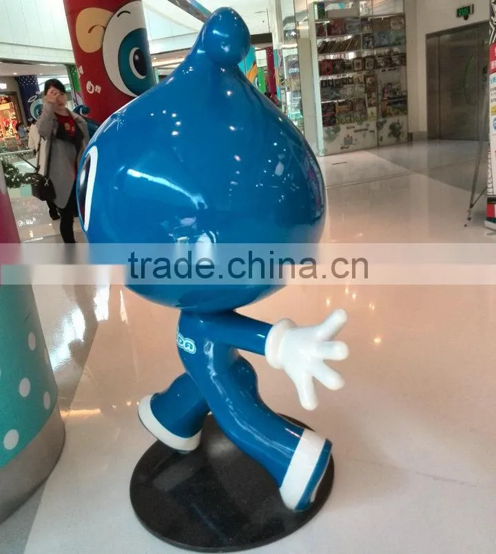 Ball boy cartoon figure mascot for shopping mall