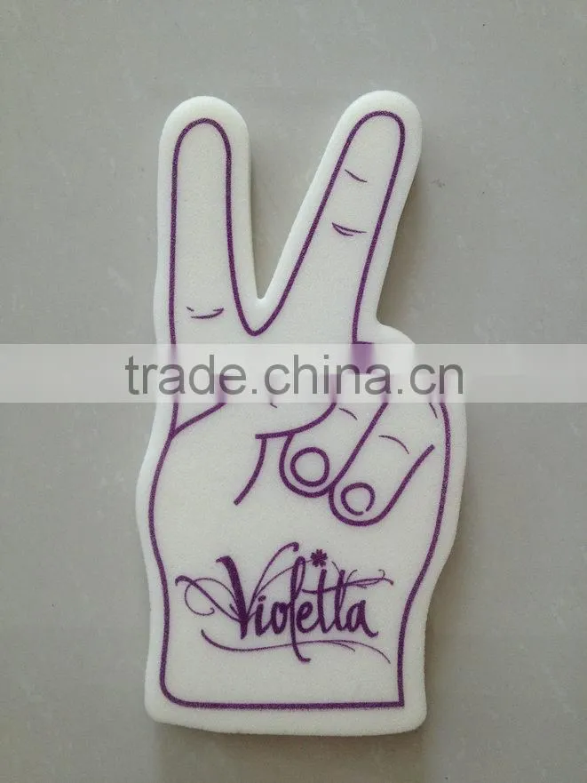 Promotion sponge Foam Hand gloves