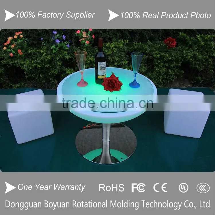 Wedding decoration led club table chair