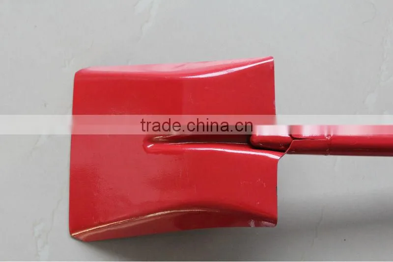 2013 new painted TUV/GS standard fiberglass poly grip garden shovel with fiberglass and wooden handle rake