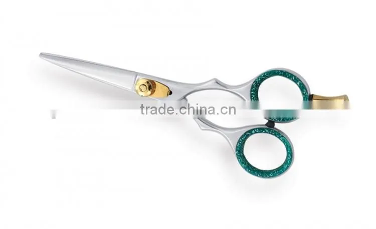 Professional hair cutting scissors shears barber thinning set kit with a black case