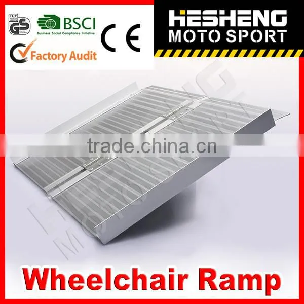 HESHENG 2014 HOT SELL Folding Wheelchair Ramp with CE approved
