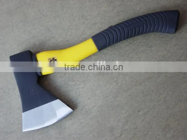 Forged carbon steel hand Felling Axe with fiberglass handle
