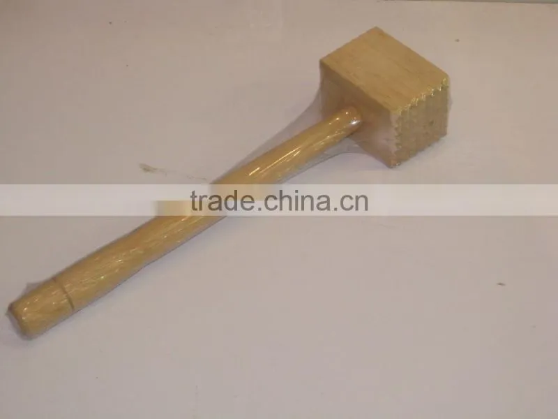 wooden meat hammer