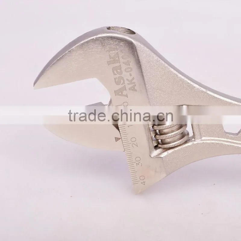 High quality adjustable wrenches tool with rubber handle