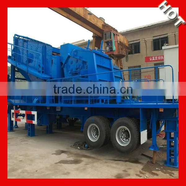 High Productivity Mobile Crusher Plant for Sale with Competitive Price
