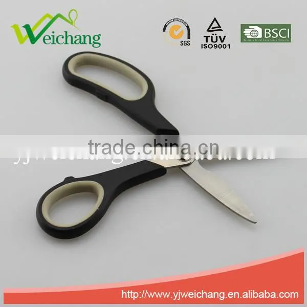 WCSC117 premium Soft grip Multi-fonction Scissors Straight Stainless Steel Precision with New Handle Design