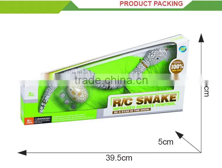 3 wireless plastic toy remote control snake