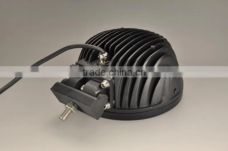 70w Round Car LED Driving Lights Retractable LED Work Light 70W