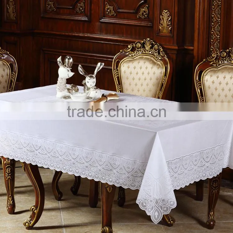 Vinyl lace tablecloth roll vinyl fabric tablecloth tablecloth factory