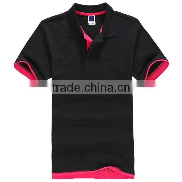 Casual short sleeve blank polo shirt for men golf shirt