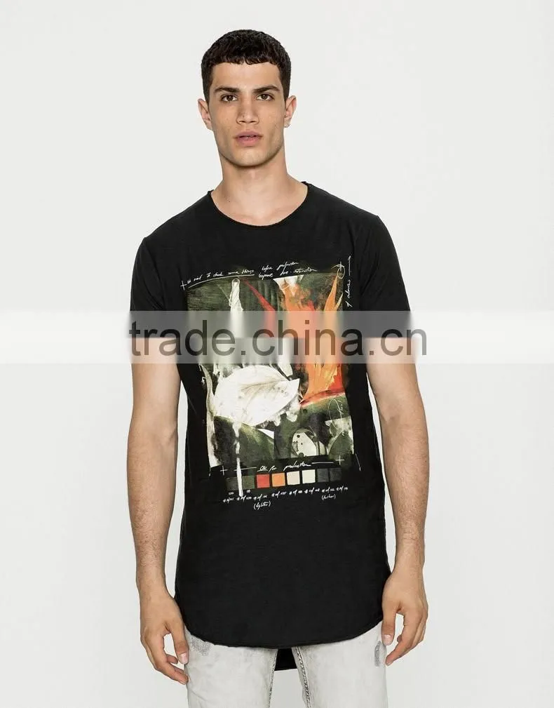 100% Cotton t-Shirt fashion design pattern printed mens tops blouse man printing t-shirt