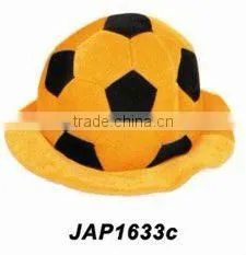 Europe football championship horn with football hat