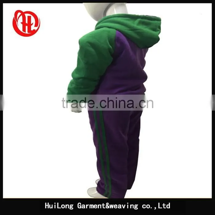 poly fleece child sets kids clothing wholesale